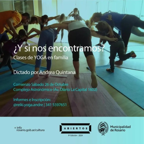 ¿Y si nos encontramos? Taller de YOGA para niñas, niños y familias.