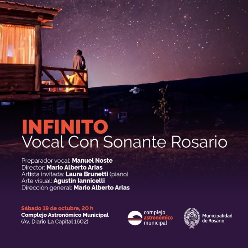 Infinito. Espectáculo de Vocal Con Sonante Rosario